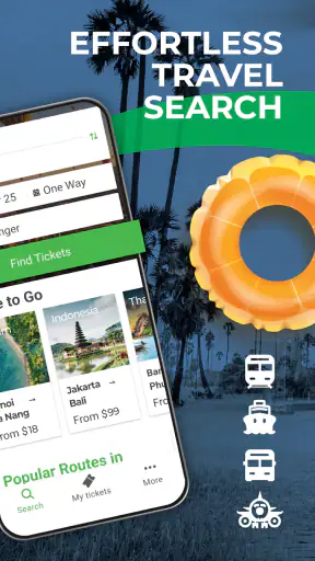 12Go Train, Bus, Ferry, Flight screenshot