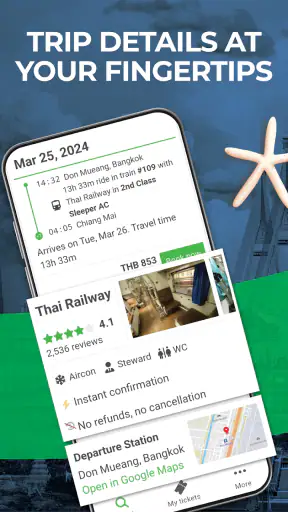 12Go Train, Bus, Ferry, Flight screenshot