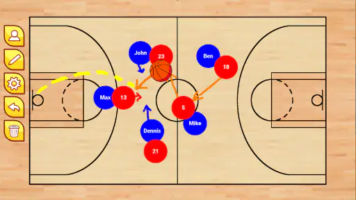 1Stop Basketball Coach Board screenshot