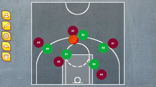 1Stop Basketball Coach Board screenshot