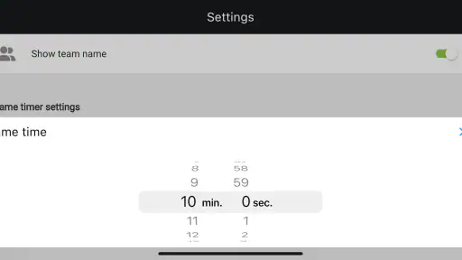 3x3 Basketball Scoreboard screenshot