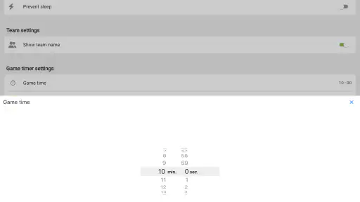 3x3 Basketball Scoreboard screenshot