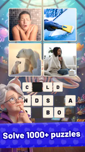 4 Pics 1 Word: Magic Museum screenshot