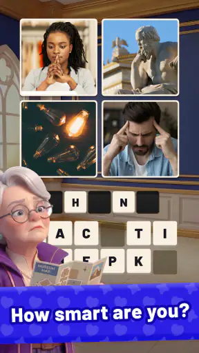 4 Pics 1 Word: Magic Museum screenshot