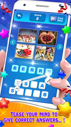 4 Pics Guess the Word –Offline screenshot