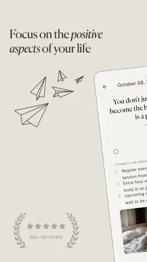 5 Minute Journal・Self-care screenshot