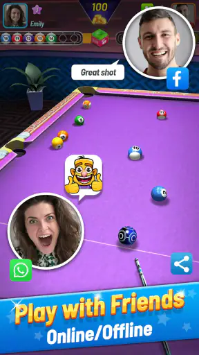 8 Ball Shoot It All - 8 Pool screenshot