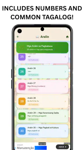 ABAKADA - learn tagalog screenshot
