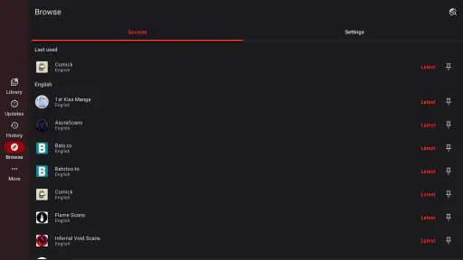 Abyss Reader screenshot