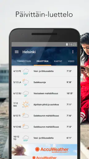 AccuWeather Ulat panahon screenshot