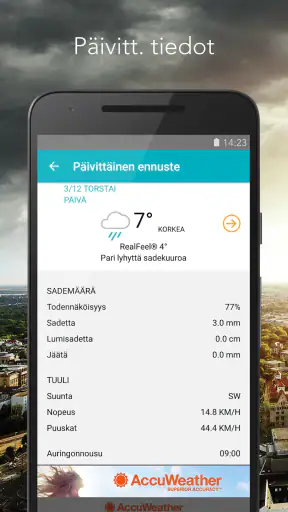 AccuWeather Ulat panahon screenshot