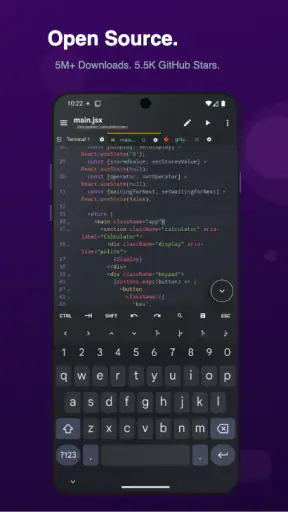 Acode — Terminal & AI Coding screenshot