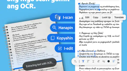 Adobe Scan: PDF Scanner, OCR screenshot