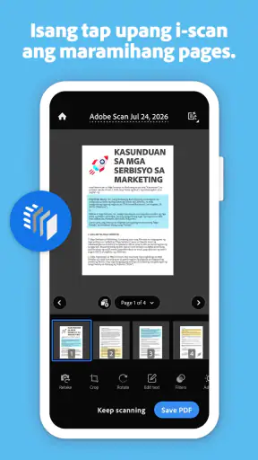 Adobe Scan: PDF Scanner, OCR screenshot