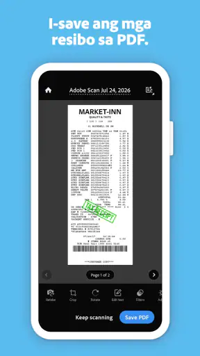Adobe Scan: PDF Scanner, OCR screenshot