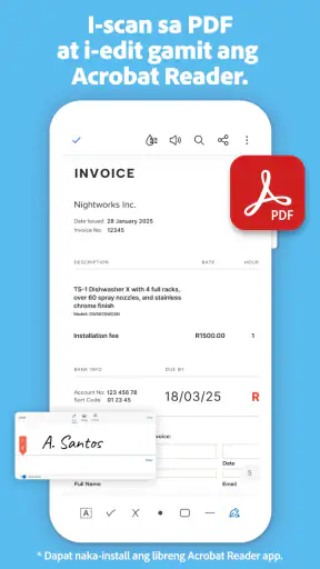 Adobe Scan: PDF Scanner, OCR screenshot