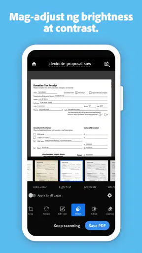 Adobe Scan: PDF Scanner, OCR screenshot