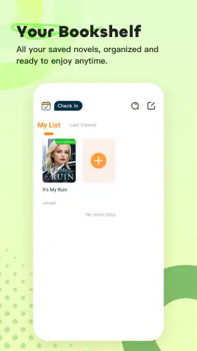 Aha Novel screenshot