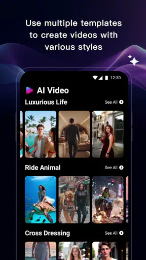 AI Art:AI Video Maker screenshot