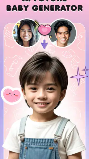 AI Baby Face Generator App screenshot