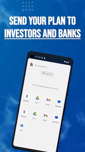 AI Business Plan Generator screenshot