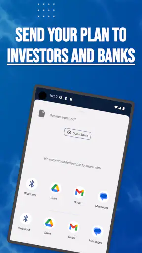 AI Business Plan Generator screenshot