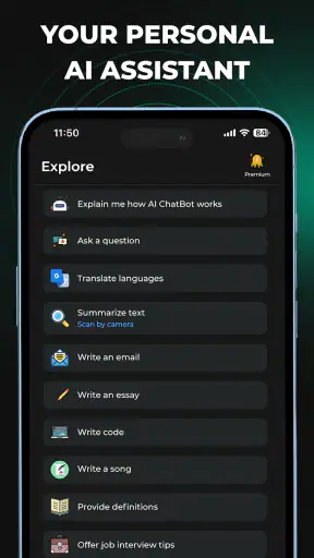 AI Chat Chatbot Assistant screenshot