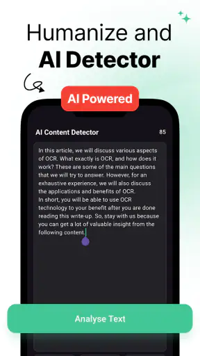 AI Detector & Humanizer screenshot