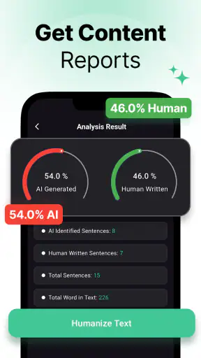AI Detector & Humanizer screenshot