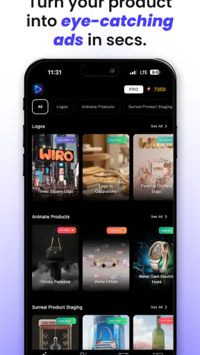 AI Effect Creator - VideoMagic screenshot