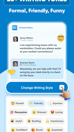 Ai Email Writer & Generator screenshot