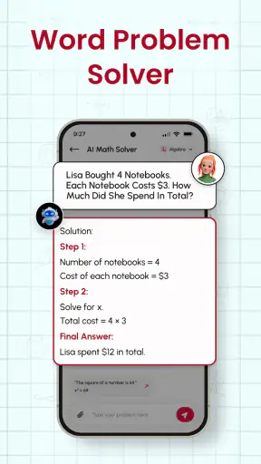 AI Math Solver with Solution screenshot