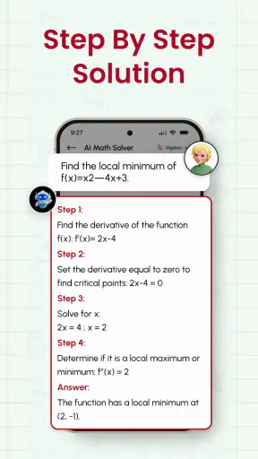 AI Math Solver with Solution screenshot