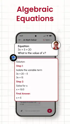 AI Math Solver with Solution screenshot