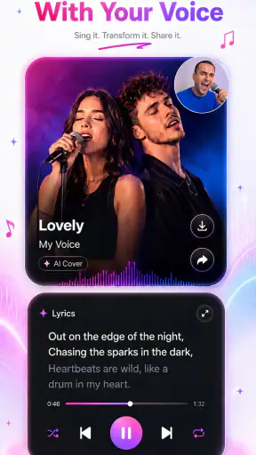 AI Song & Cover Music・InsMelo screenshot