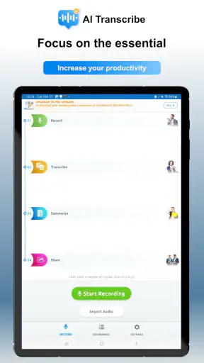 AI Transcribe: Boses sa Text screenshot