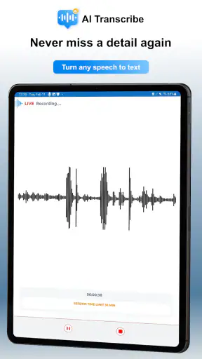 AI Transcribe: Boses sa Text screenshot