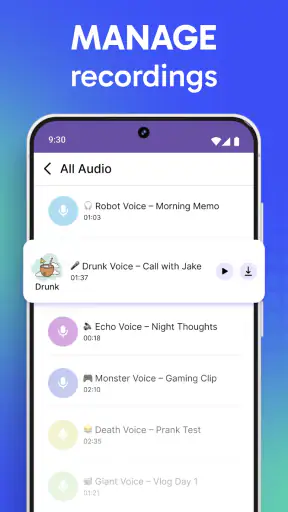 AI Voice Changer Sound Effects screenshot