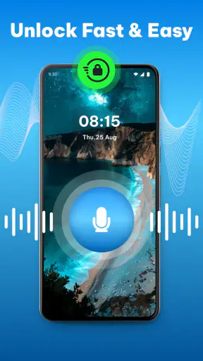 Ai Voice Lock Screen - VoiceOS screenshot