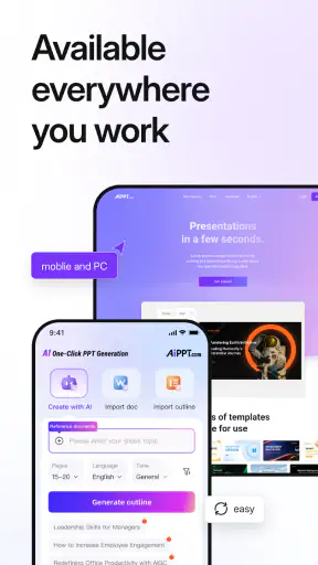 AiPPT- AI Presentation Maker screenshot