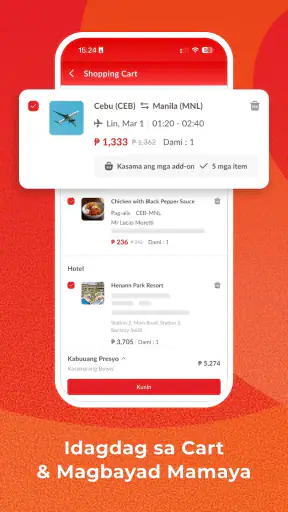 Airpaz: Mga Flight at Hotel screenshot