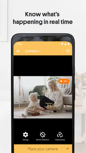 AlfredCamera Home Security app screenshot