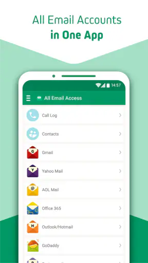 All Email Access: Mail Inbox screenshot