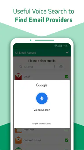 All Email Access: Mail Inbox screenshot