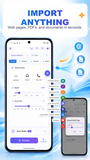 Aloud: AI Text to Speech screenshot