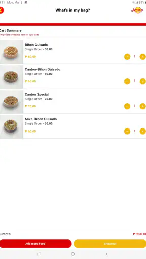 AmberFood screenshot