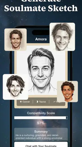 Amora - Astra Soulmate Draw screenshot