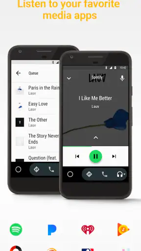 Android Auto screenshot