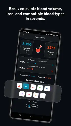 Anesthesia Calculator screenshot