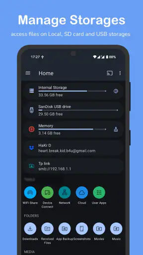 AnExplorer Pro File Manager screenshot